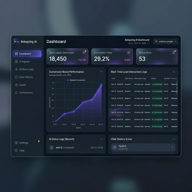Botspring Dashboard